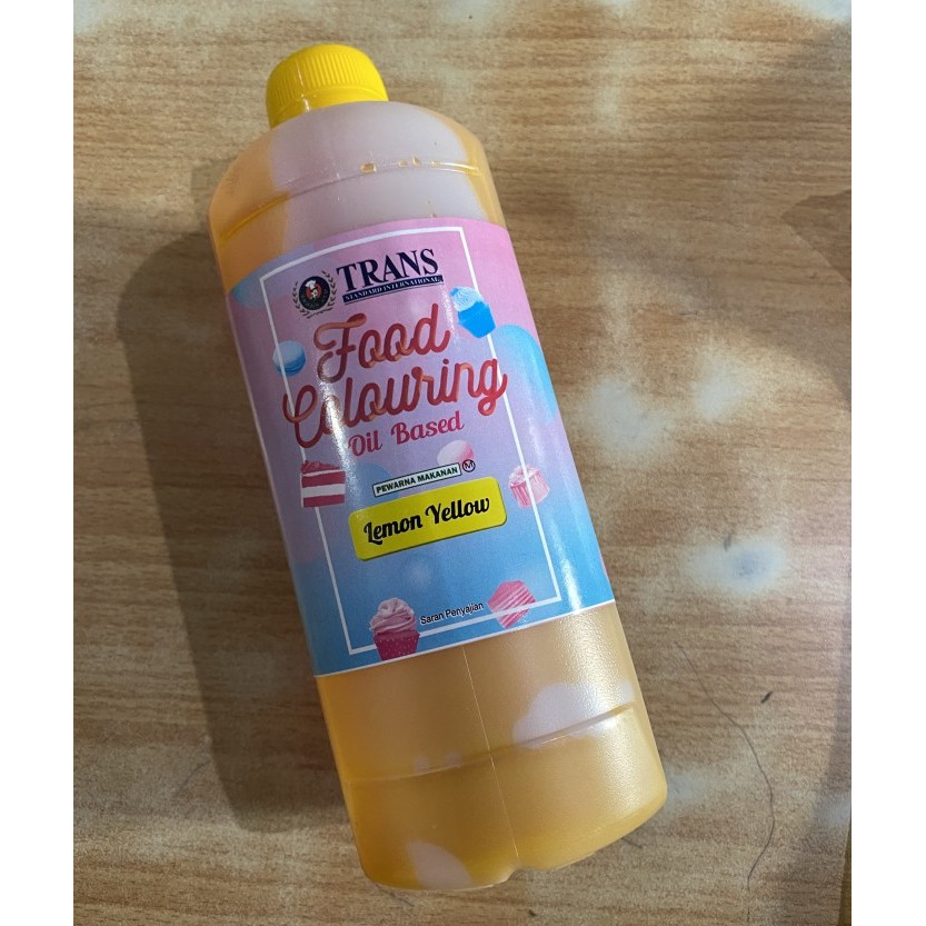 

TERBARU! Trans coloring Lemon Yellow 1 kg / pewarna Trans 1 kg kuning muda
