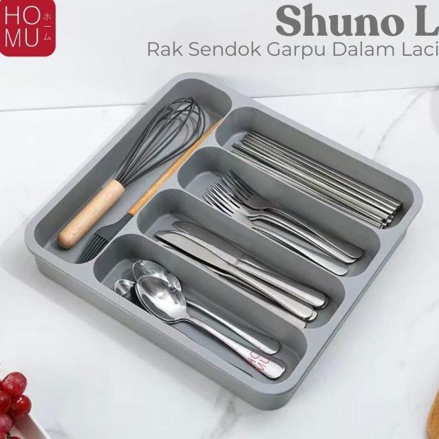 Homu Huno L Drawer Cutlery Organizer Utenil Torage