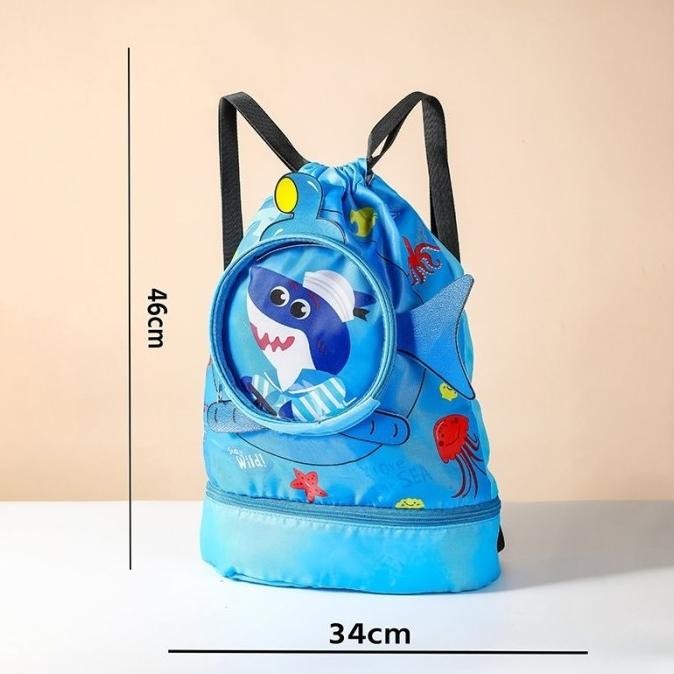 TAS RENANG/ TAS RENANG ANAK MULTIFUNGSI ANTI AIR WATERPROOF/ TAS ANAK
