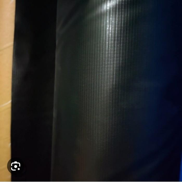 TERPAL TENDA 3X4 TERPAULIN SEMI KARET KOREA WARNA HITAM