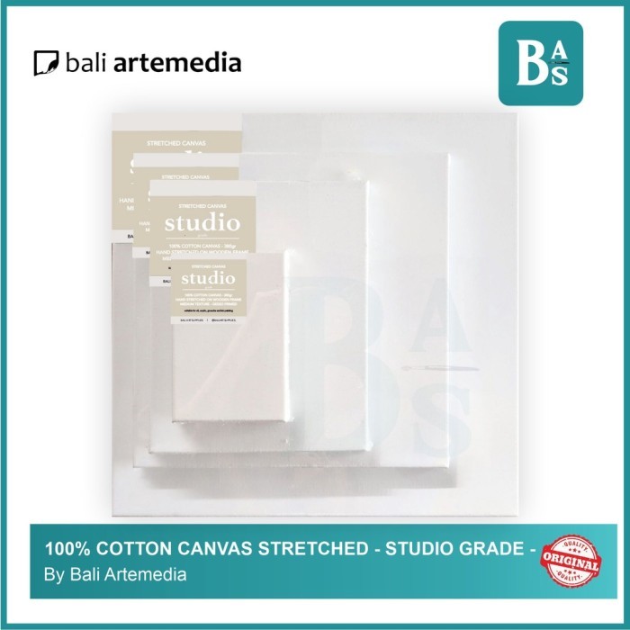 

Bali Artemedia 100% Cotton Canvas Stretched - Studio Grade