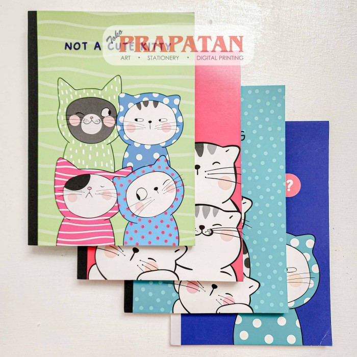 

M&G So Many Cats Notebook Grid APYJRZ106 | Buku Tulis Catatan