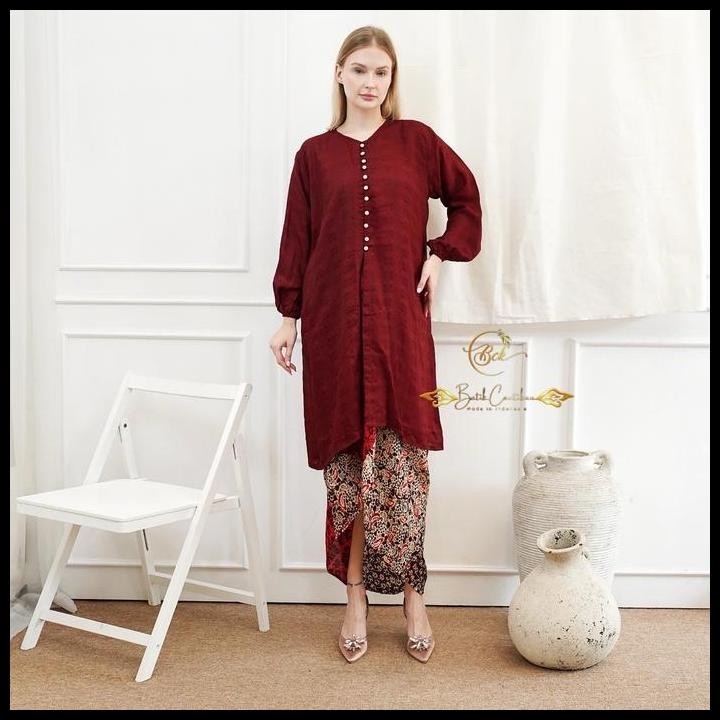 Produk Unggulan Tunik Viscose Luna_ Batik.Cantikuu | Tunik Viscose | Tunik Modern