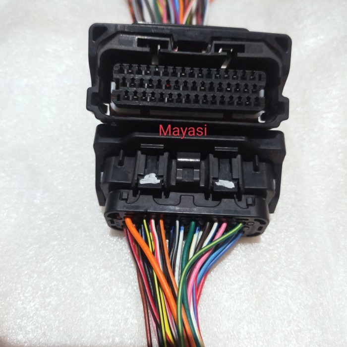 Laris Soket Ecu Ecm Yamaha Aerox 155 Vva Ori 48 Pin Potongan Kabel Body