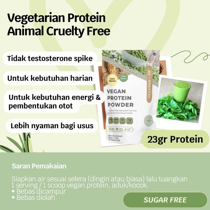 

BARU VEGANEA VEGAN PROTEIN POWDER 500 GRAM 1.1 LBS 15 SERVING