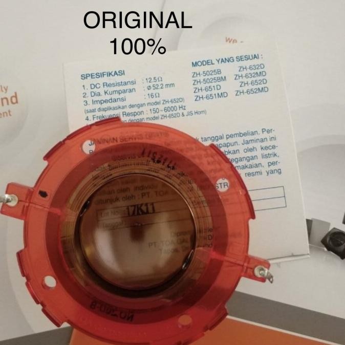 Spure Toa 50W ZG 30 DB Spul Corong Toa Spool TOA