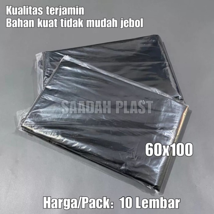 Kantong Plastik Sampah 60x100 - Trash Bag 60 x 100 Polybag