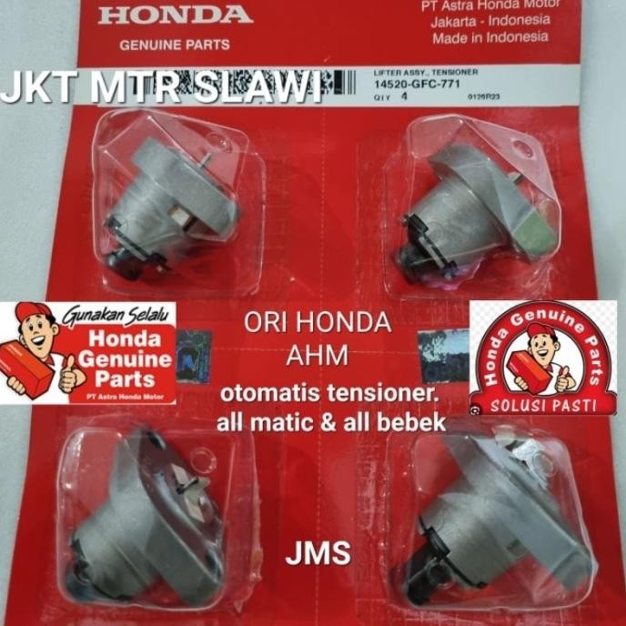 LIFTER ASSY TENSIONER OTAMATIS TENSIONER VARIO 110 VARIO 125 150 ORIGINAL DAN TERPERCAYA
