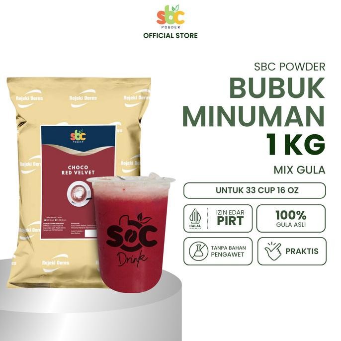 

BARU BUBUK MINUMAN POWDER 1 KG- SBC BUBBLE DRINK KILOAN - POWDER+BUBBLEWRAP