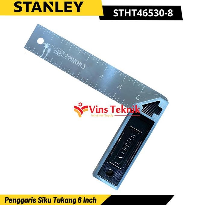 

Promo Siku Penggaris 6-12inch Try Square Professiona Stanley COD