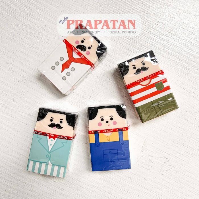 

Penghapus Joyko ER-125 Man in Costume Eraser | Setip