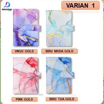 

Terlaris Binder A6 Buku Agenda Notebook Motif Marmer Warna-Warni Exclusive Zipp Ready Stok