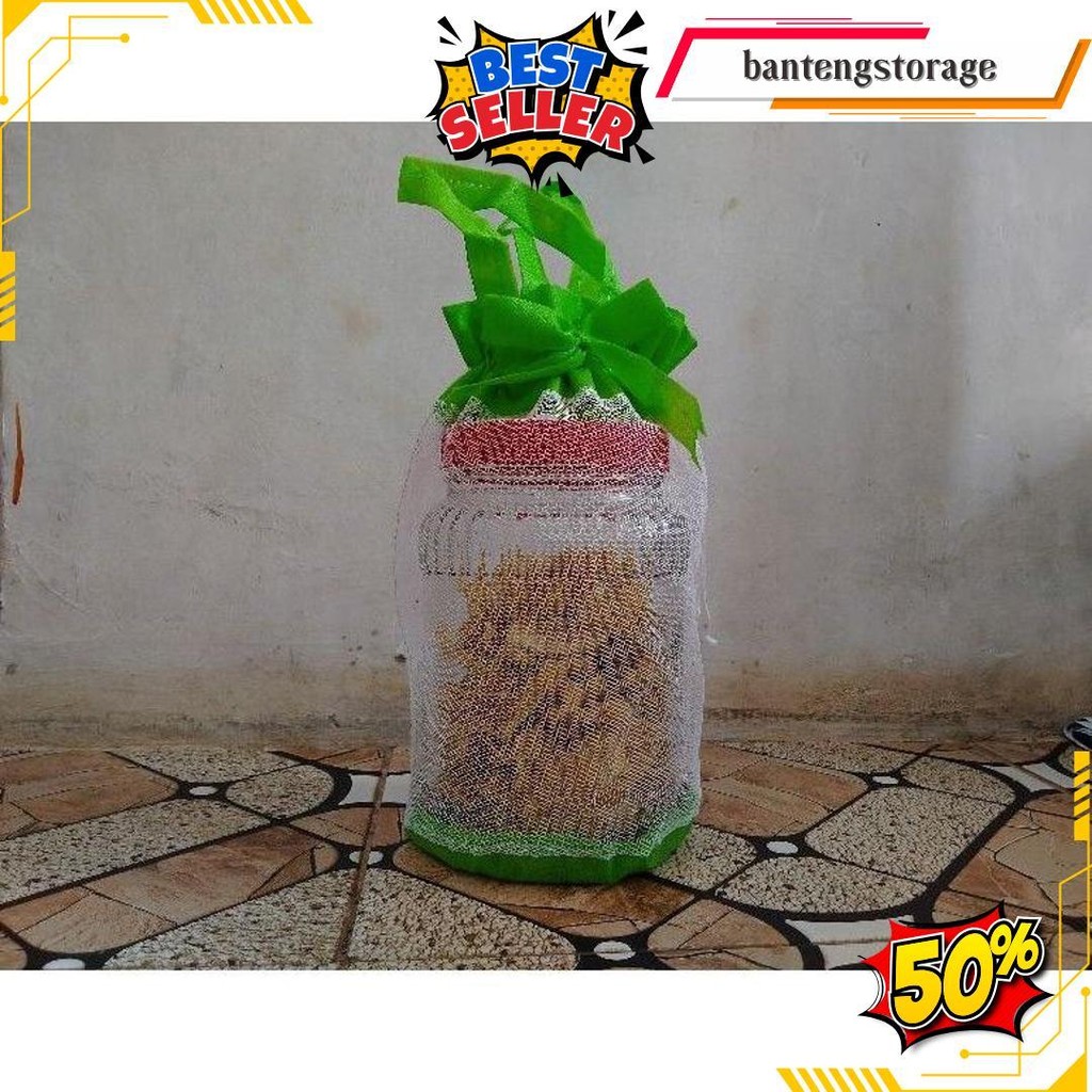

(10 Pcs) Tas Toples Kue Kering 500 Gram 3 Susun / Tas Hampers Lebaran / Tas Toples Susun Gratis Ongkir