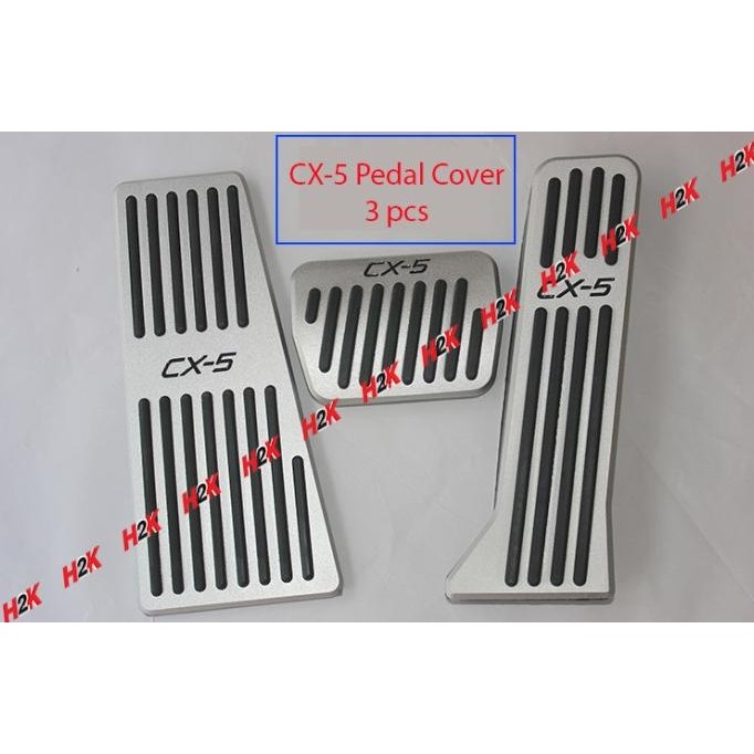 Foot Rest/Pedal Cx-5 -Foot Racing Cx5- Pedal Sport - Cover Pedal 3Pcs