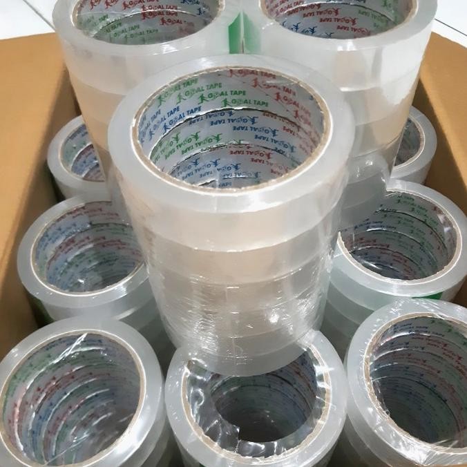 

Terlaris Isolasi Murah 1" 65 Mtr/ Solasi/Lakban/Isolatip/Selotip/ Dus An Ready Stok