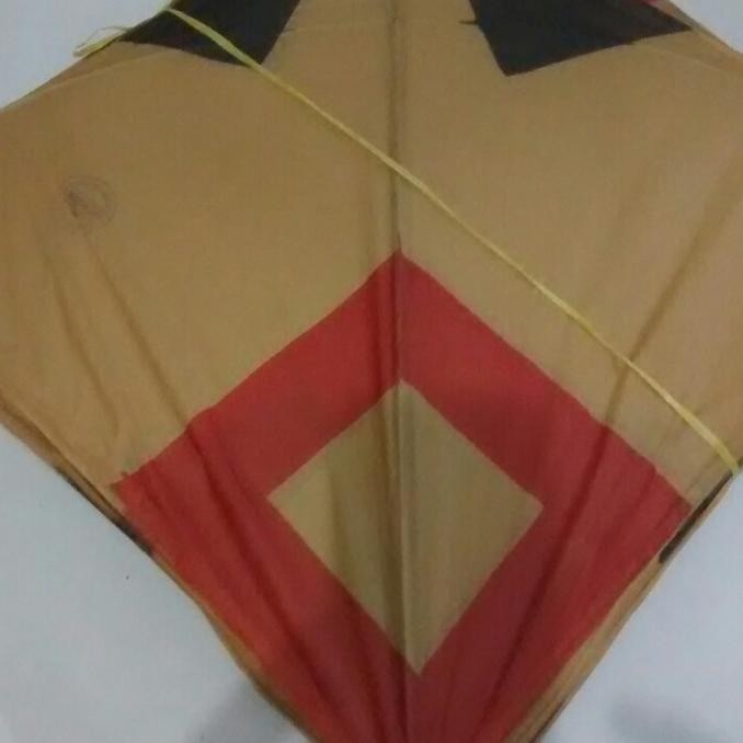 

Layangan cokelat Waspada bergambar per 25 buah