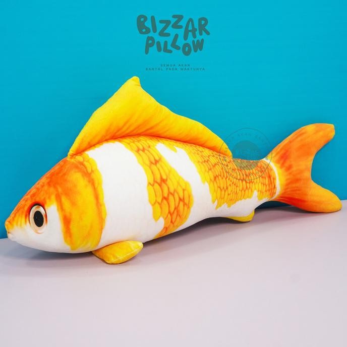 Produk Baru Bantal Bentuk Ikan Koi Bantal Ikan Untuk Kucing Boneka Bantal Ikan