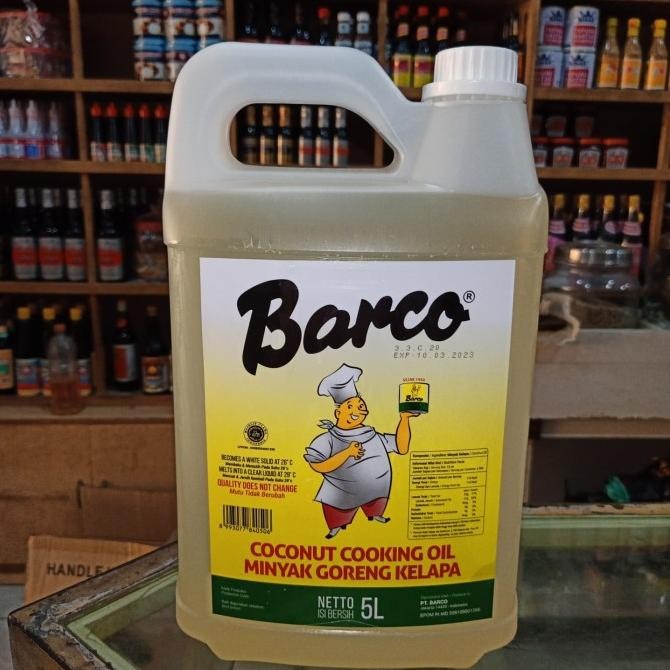 

Terlaris Minyak Goreng Kelapa Barco 5Liter Ready Stok