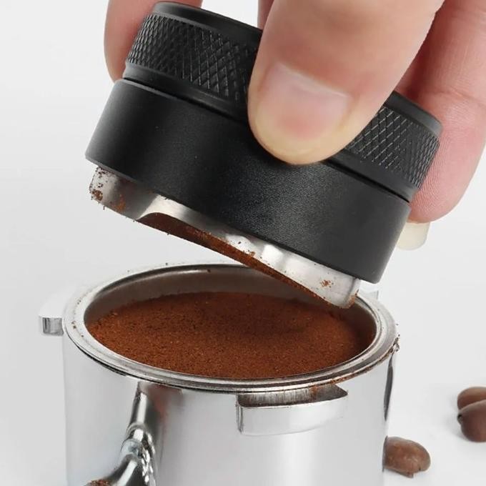 

BARU ONE TWO CUPS TAMPER KOPI TRIANGLE PRESS COFFEE PORTA FILTER 51MM 53MM 58MM POWDER STAINLESS STEEL DITRIBUTION TOOLS MACARON KOPI ESPRESSO ALAT MERATAKAN KOPI ALAT DISTRIBUSI KOPI