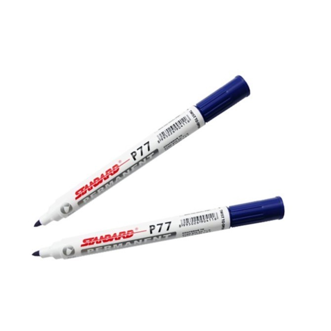 

Ravnick Spidol Permanent Standard P77 Warna Biru Permanen Marker Board Blue
