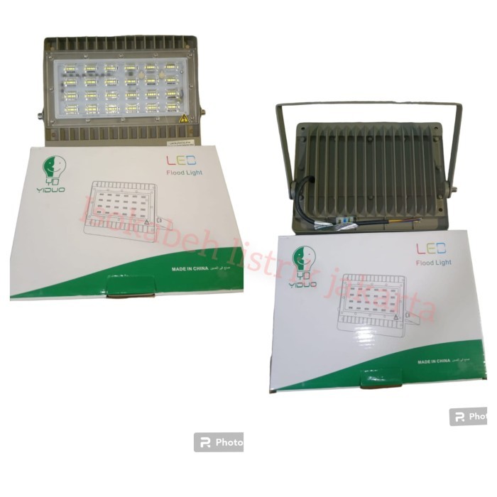 Hemat Lampu Sorot Tembak Flood Light Led 50Watt Hijau, Biru, Pink, Merah 50W