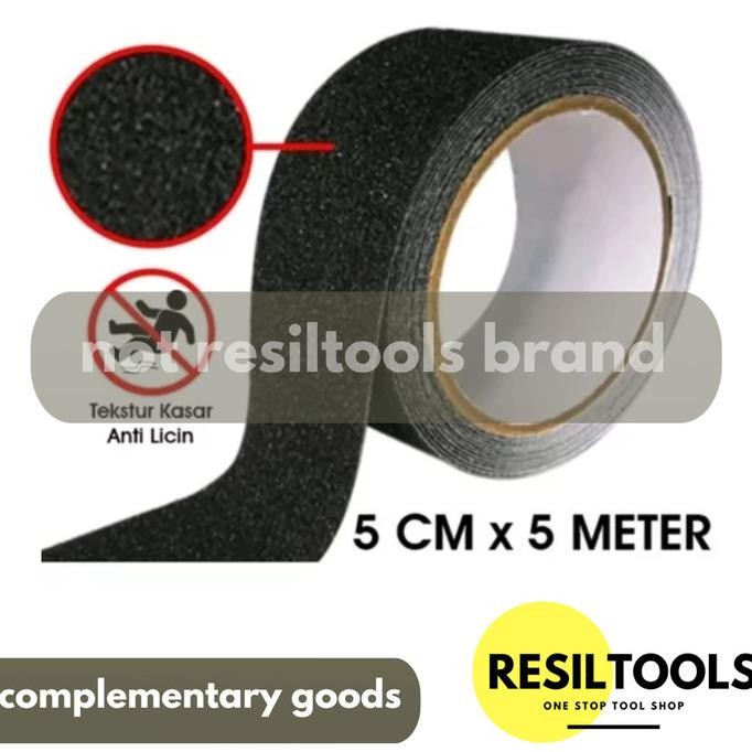 

Terlaris Lakban Anti Slip Licin 5 Meter Step Nosing Solasi Pengaman Lantai Ready Stok