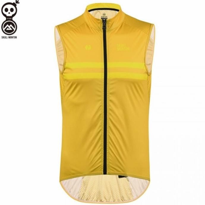 Vest Sepeda Monton Monday Yellow - Windbreaker Termurah