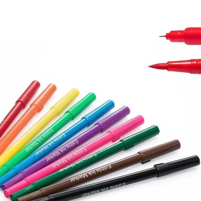 

ELtamart Edible Food Pen Spidol Pulpen Warna Tulis Kue bisa dimakan Termurah