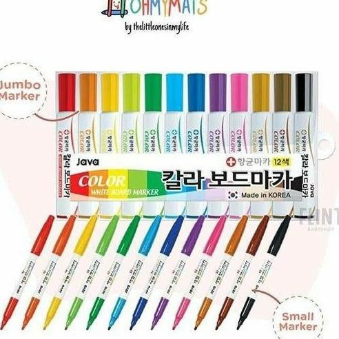 

OHMYMATS oh my mats spidol jumbo maker small colouring by Littleonesin Termurah