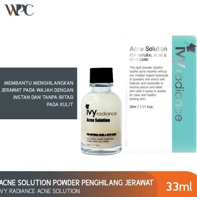 

BARU WPC IVY RADIANCE ACNE SPOT POWDER| ACNE POWDER PENGHILANG JERAWAT