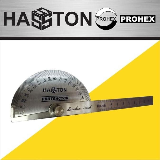 

Promo Busur derajat / Pengukur Sudut / Angle Protactor Hasston (0100-001) COD