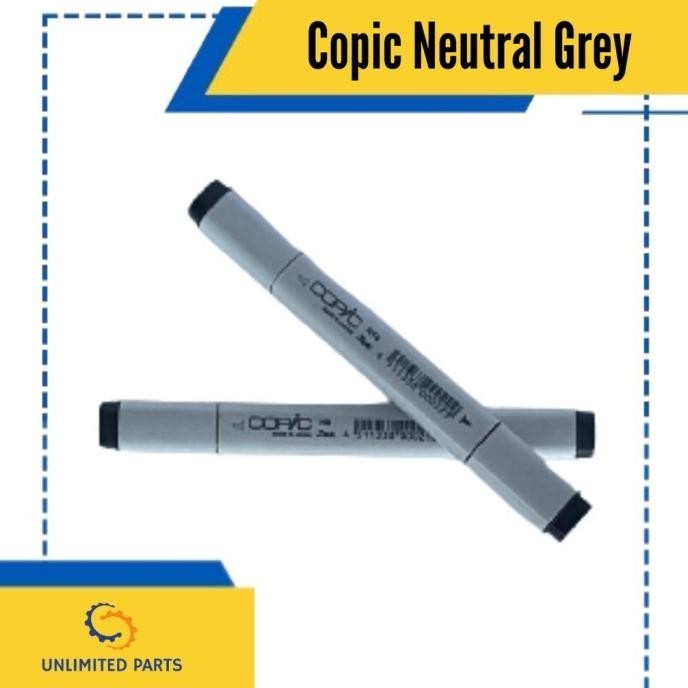 

Spidol Copic Classic Markers Sketch Original Neutral Grey N0-N10 Termurah