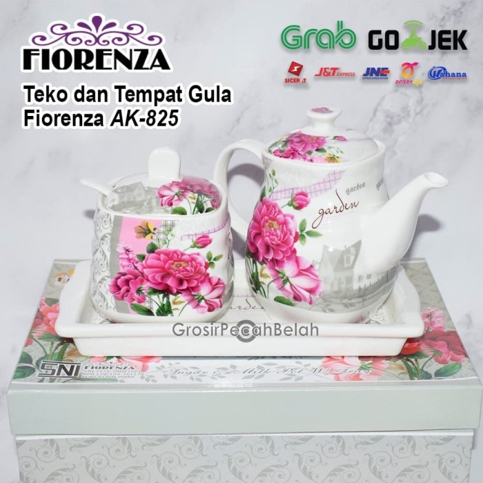 Teko dan Tempat Gula Fiorenza AK-825