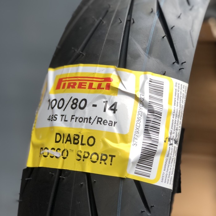 Sepasang Paket Ban Pirelli Diablo Rosso Vario/Pcx Depan Belakang
