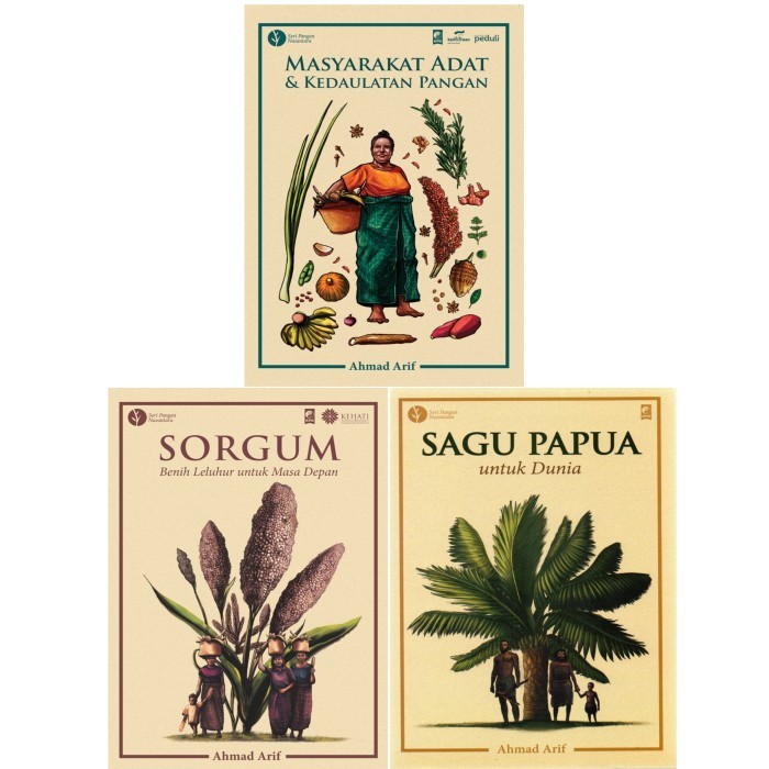 PROMO Buku Sorgum Sagu Papua Masyarakat Adat Kedaulatan Pangan Ahmad Arif