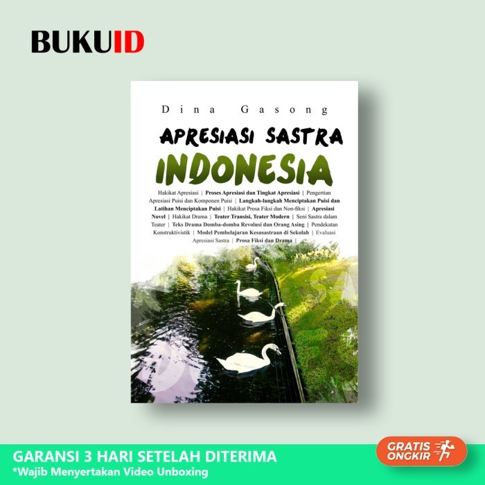 PROMO Buku Apresiasi Sastra Indonesia