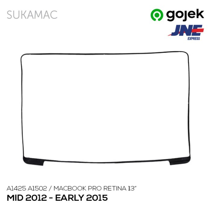 Karet LCD Rubber Frame Bezel MacBook Pro 13 A1502 A1425