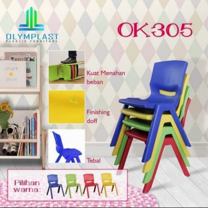 Kursi Plastik Anak Olymplast Ok305 - Bandung Saja