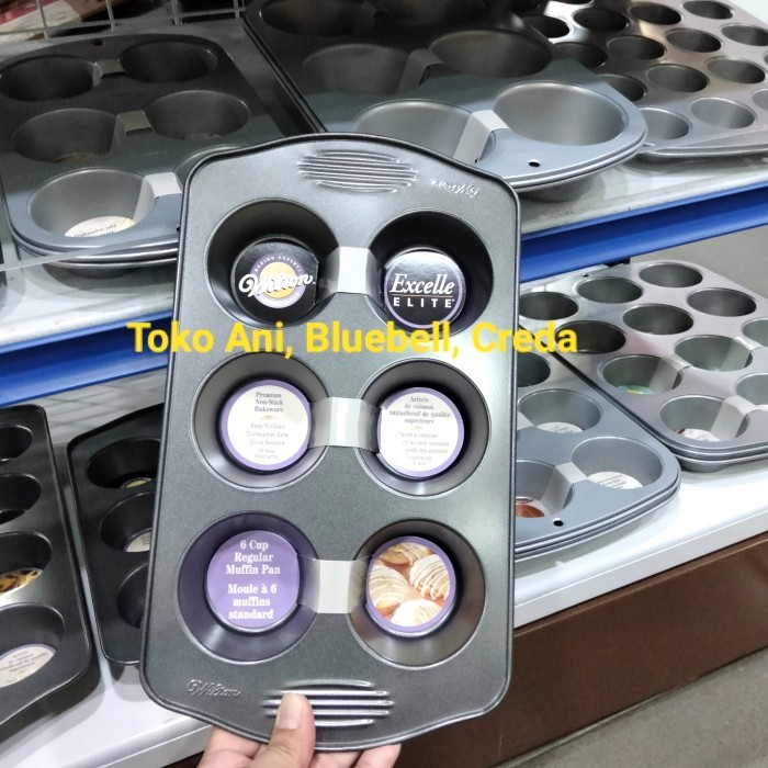 Wilton Excelle elite 6 Cup Regular Muffin Pan