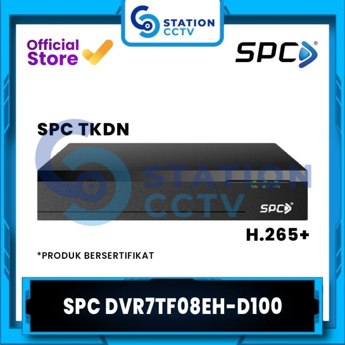 TERBARU UVR SPC 8CH 5MP / SPC DVR7TF08EH-D100 BISA GOSEND