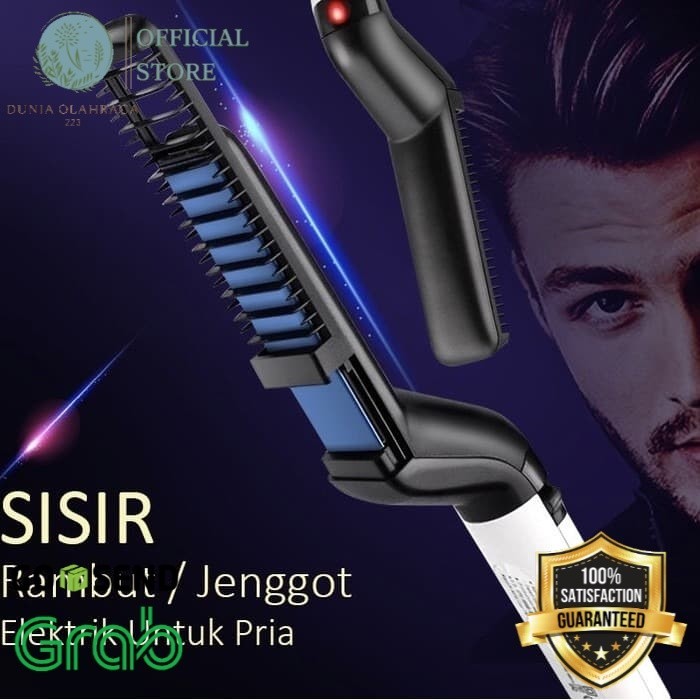 SISIR RAMBUT ELEKTRIK / SISIR RAMBUT DAN JENGGOT LURUS / SISIR PRIA