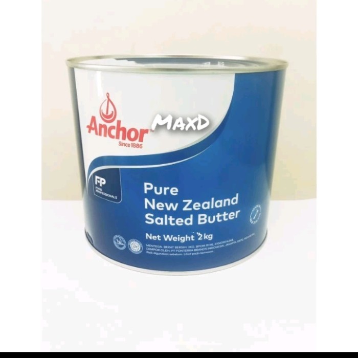 

ANCHOR BUTTER SALTED 2 KG (Khusus Instant Gojek)
