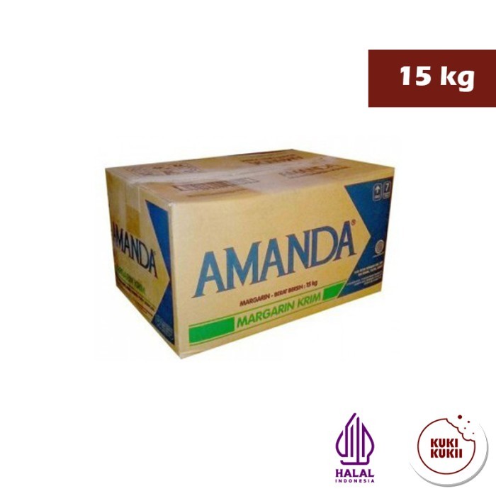 

Amanda MARGARINE cream 15 KG / MENTEGA KILOAN Amanda cream 1 KARTON