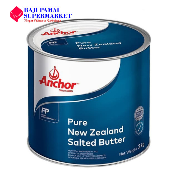 

Anchor Pure New Zealand Salted Butter 2 kg