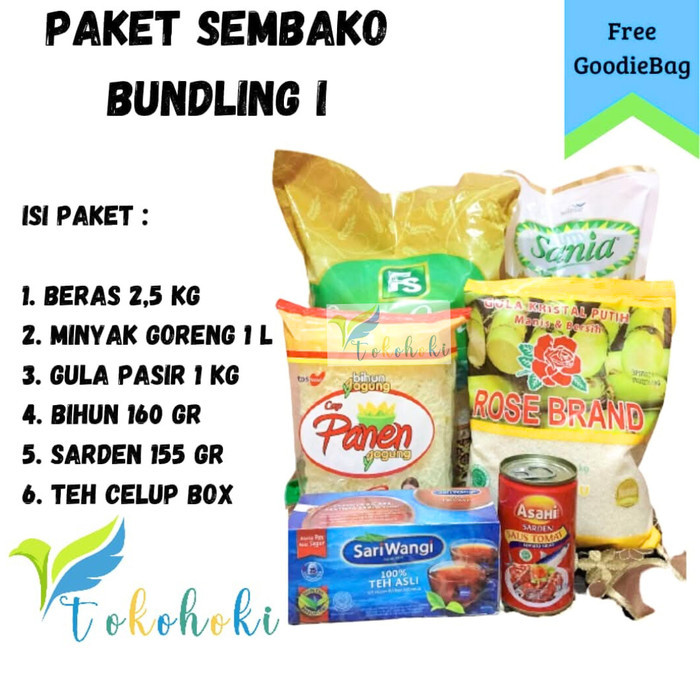 

terbaru NEW Readyy PAKET SEMBAKO BUNDLING I