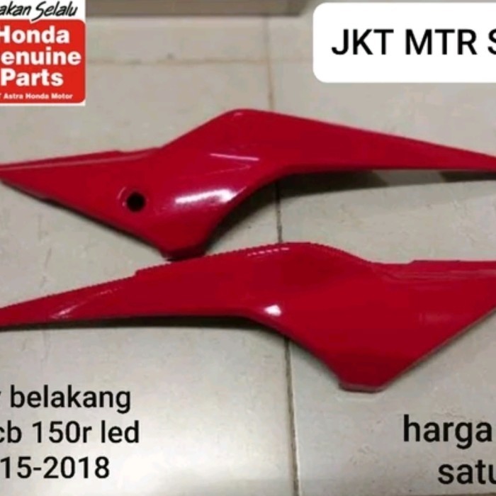 Body Belakang Cb 150R Led New Cb 150 Thn 2015-2018 Warna Merah Barang Langka