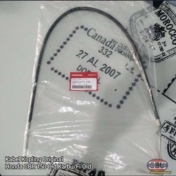 Kabel Kopling Cbr 150 Old Karbu Injeksi Old Barang Langka