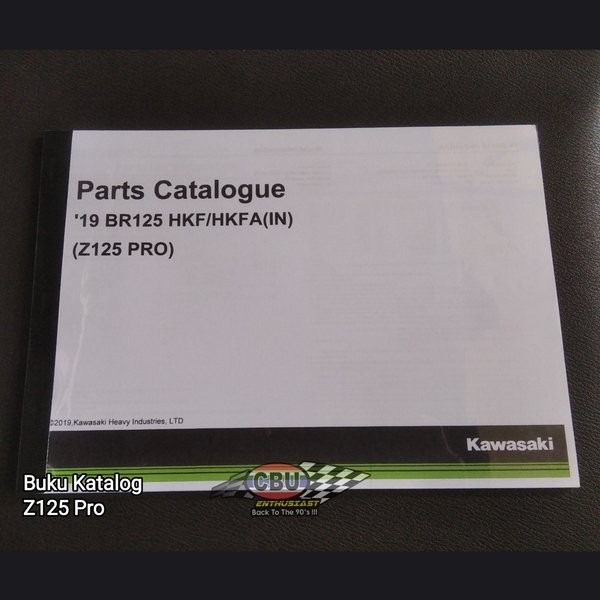 Part Katalog Z125 Pro Barang Langka