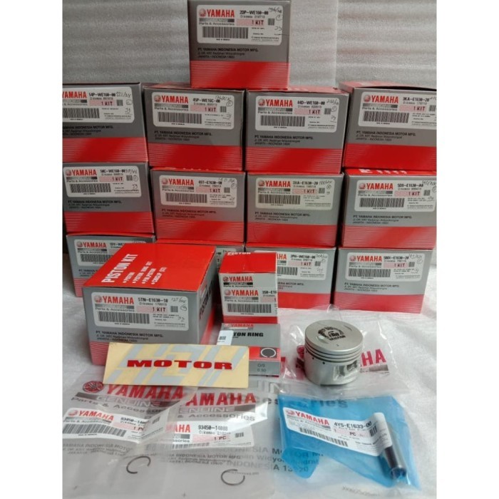 Piston Kit Seher Ring Yamaha Genuine Part Mio J Oversize Standar Ori Barang Langka