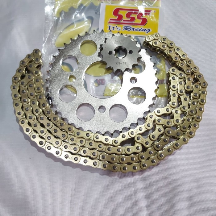 Gear Gir Sss Set Rantai 428 Satria Fu 150